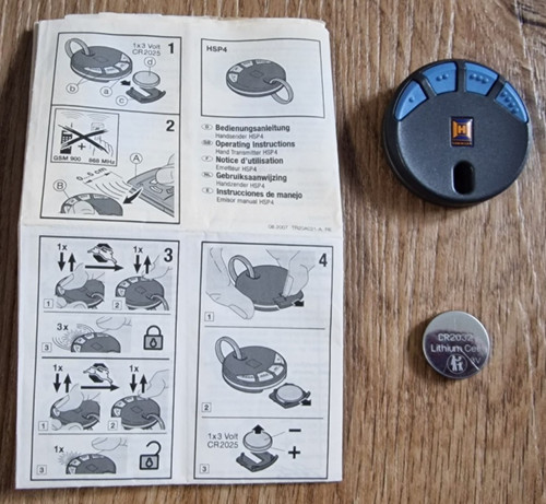 Hörmann handsender hsp 868 - hörmann,