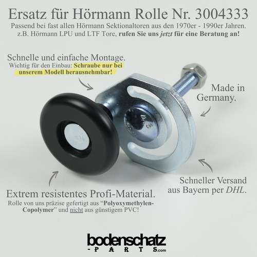 Hörmann garagentor rolle mit - hörmann,