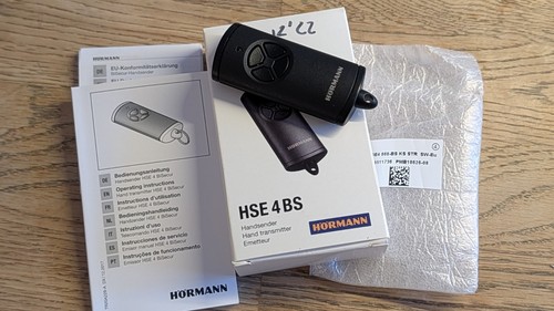 Hörmann hse4 bisecure - hörmann,